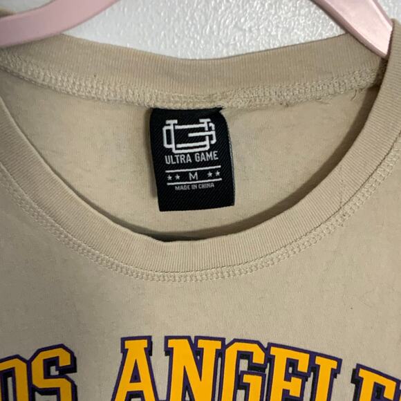 Ultra Game Cropped Los Angeles Lakers t-shirt size medium - Picture 2 of 3